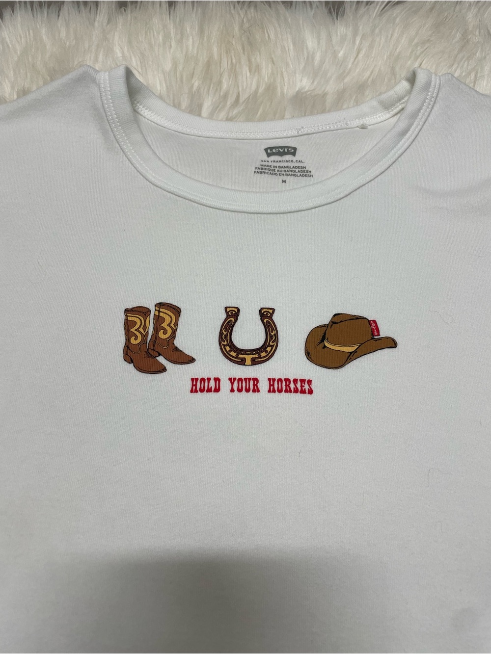 Levi's “Hold Your Horses” Logo Tee - Picture 2 of 6